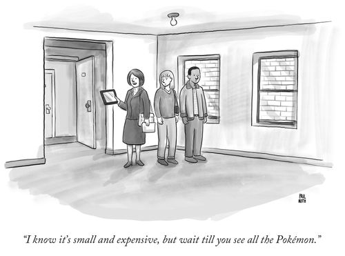 "I know it's small and expensive, but wait till you see all the Pokemon."