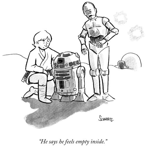 "He says he feels empty inside."