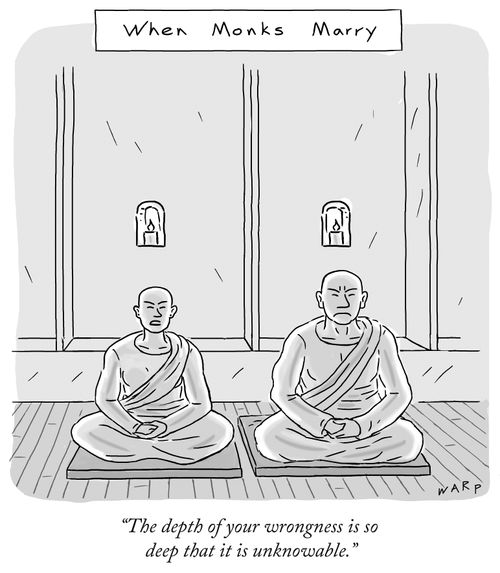 "The depth of your wrongness is so deep that it is unknowable."