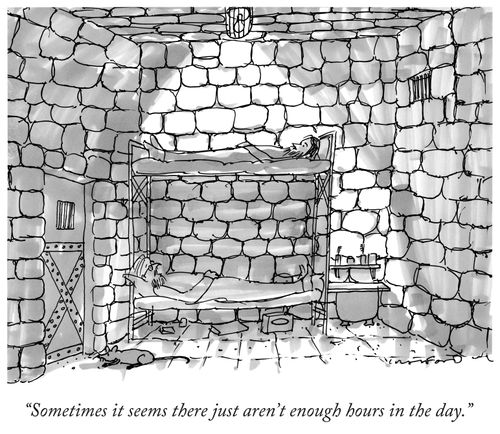 "Sometimes it seems there just aren't enough hours in the day."