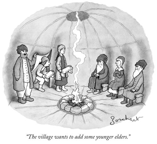 "The village wants to add some younger elders."