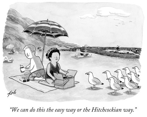 "We can do this the easy way or the Hitchcockian way."