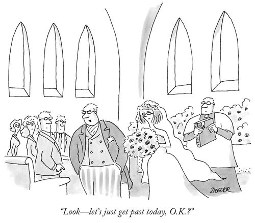 "Look—let's just get past today, O.K.?"