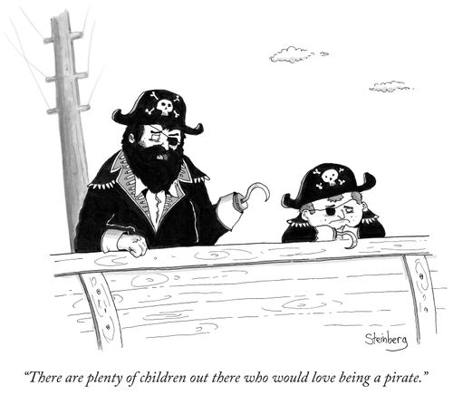 "There are plenty of children out there who would love being a pirate."