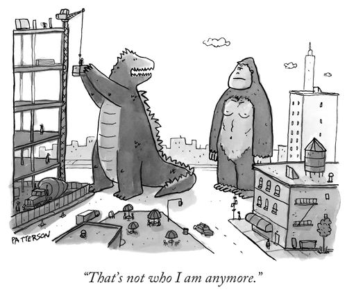 "That's not who I am anymore."