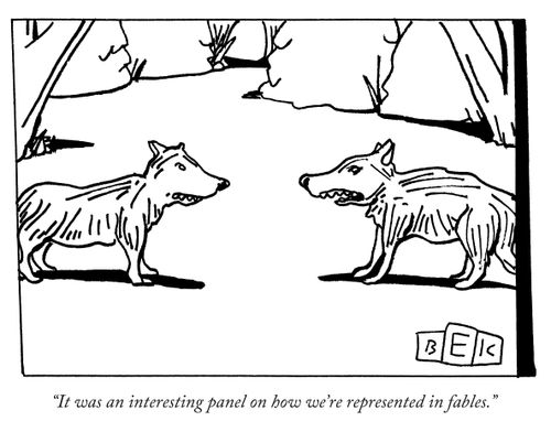 "It was an interesting panel on how we're represented in fables."