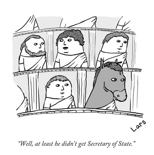 "Well, at least he didn't get Secretary of State."