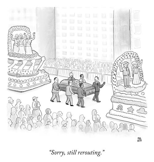 "Sorry, still rerouting."