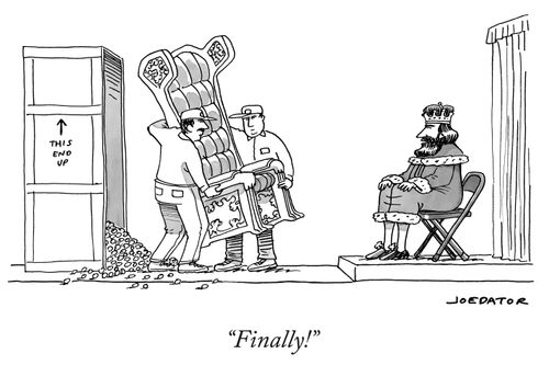 "Finally!"