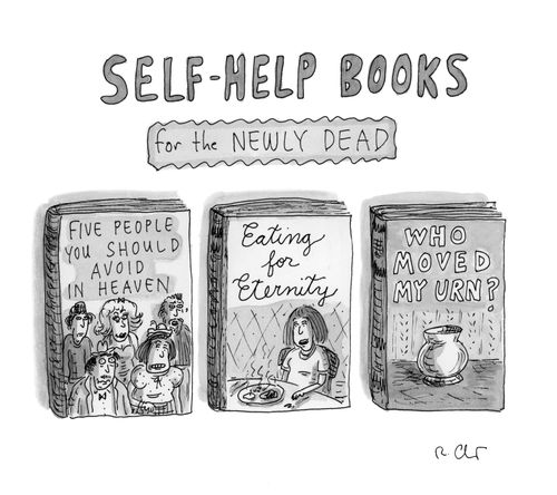 Self-Help Books For The Newly Dead
