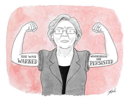 She was warned. Nethertheless she persisted.