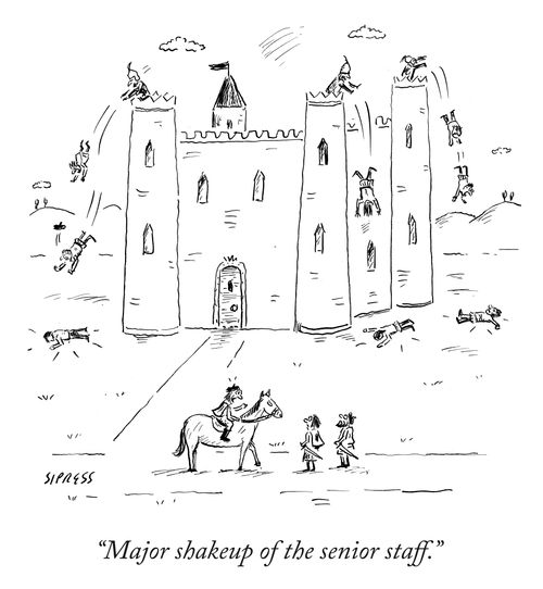 "Major shakeup of the senior staff."