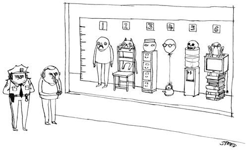 Police lineup