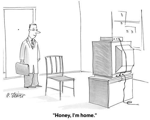 "Honey, I'm home."