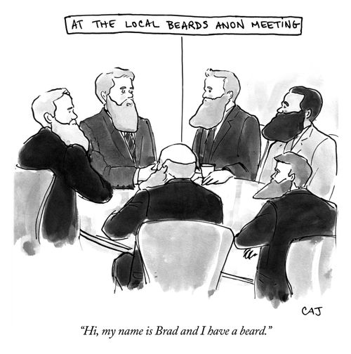 At the local beards anon meeting