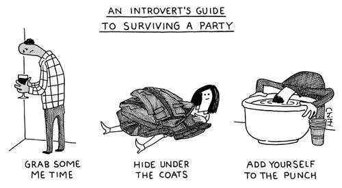 An Introvert's Guide to Surviving a Party