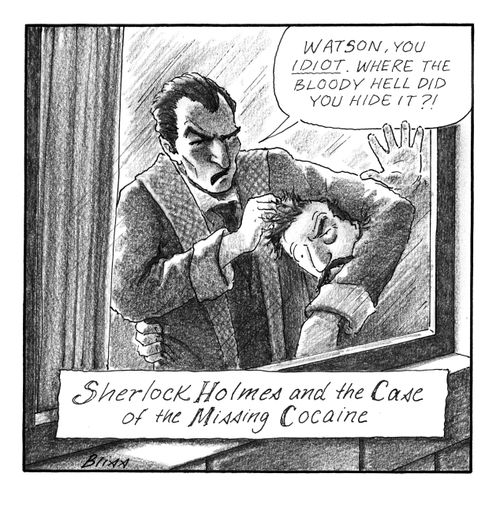 Sherlock Holmes and the case of the missing cocaine