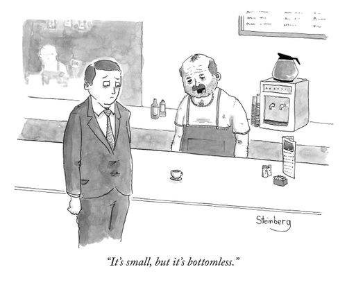 "It's small, but it's bottomless."