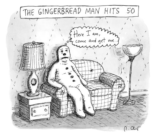 The Gingerbread Man Hits 50.
