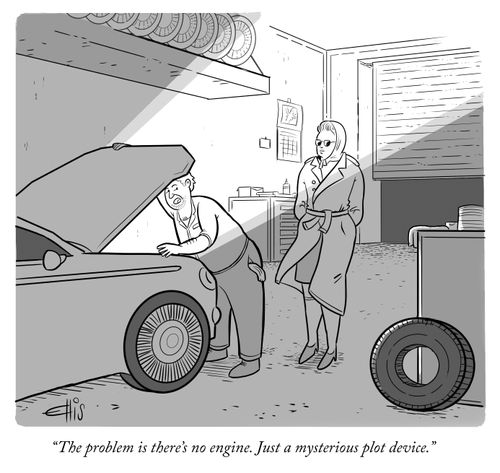 "The problem is there's no engine. Just a mysterious plot device."