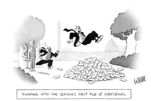 Jumping Into the Season's First Pile of Subpoenas