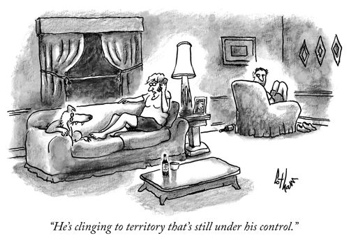 "He's clinging to territory that's still under his control."