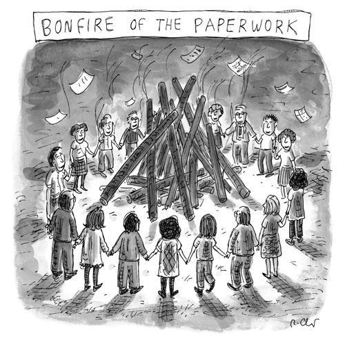 Bonfire of the Paperwork