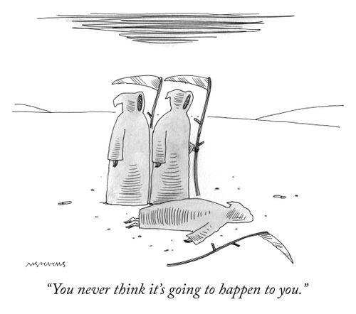 "You never think it's going to happen to you."