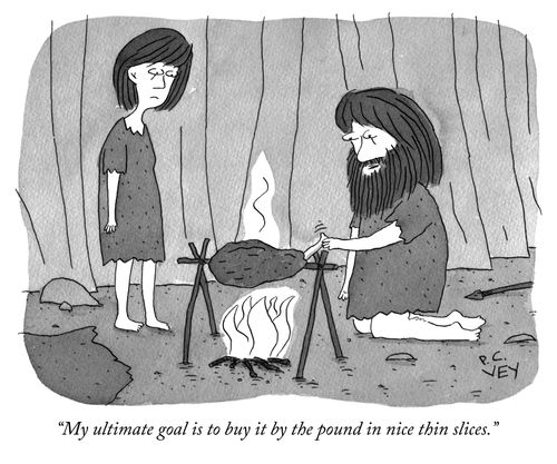 "My ultimate goal is to buy it by the pound in nice thin slices."