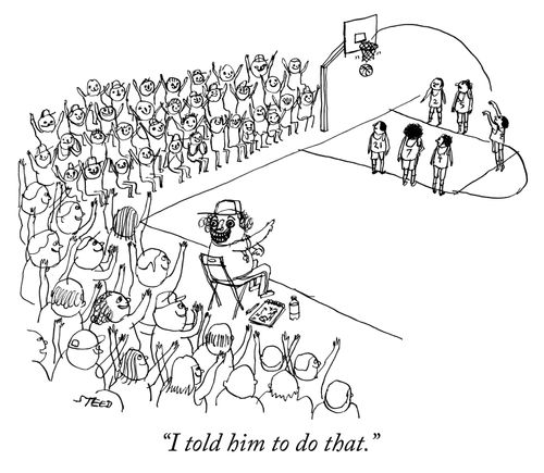 "I told him to do that."