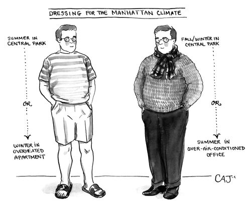Dressing for the Manhattan Climate