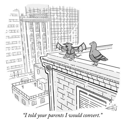 "I told your parents I would convert."