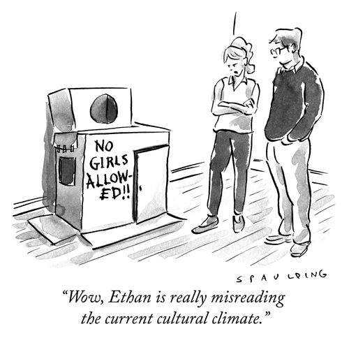 "Wow, Ethan is really misreading the current cultural climate."