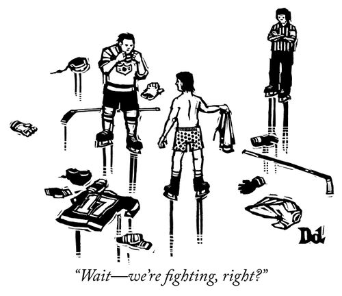 "Wait – we're fighting, right?
