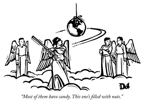 "Most of them have candy. This one's filled with nuts."
