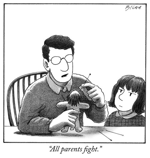 "All parents fight."