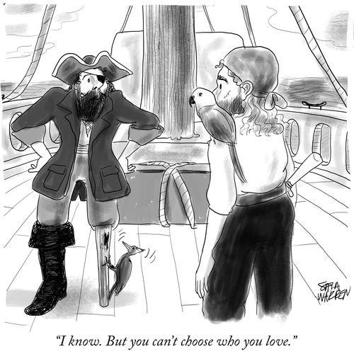 "I know. But you can't choose who you love."