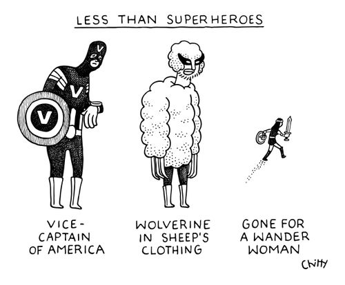 Less Than Superheros