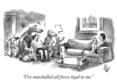 "I've marshalled all forces loyal to me."