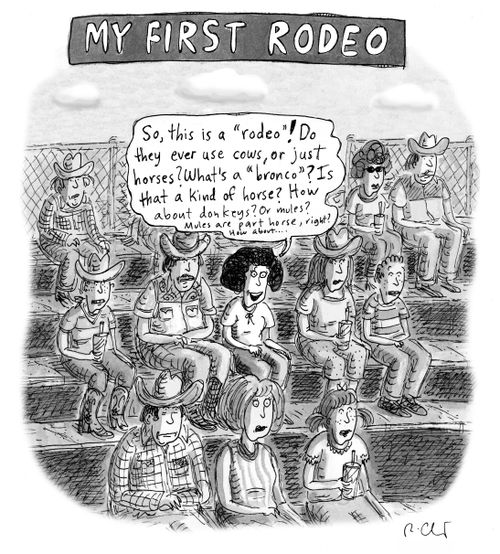 My first rodeo