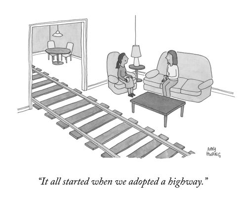 "It all started when we adopted a highway."