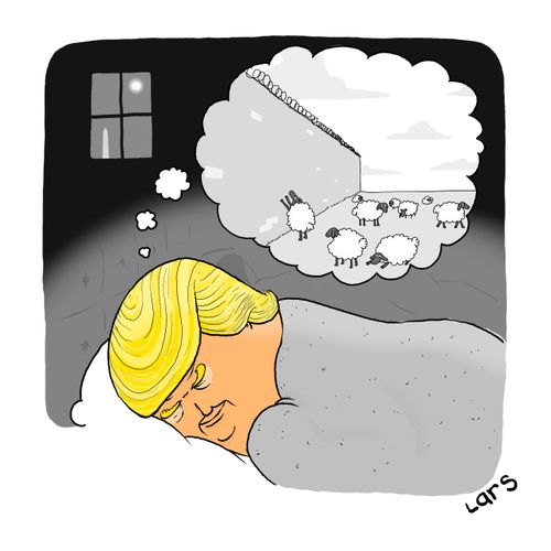 Trump's wall.