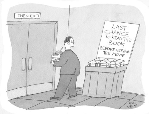 Last Chance To Read The Book Before Seeing The Movie
