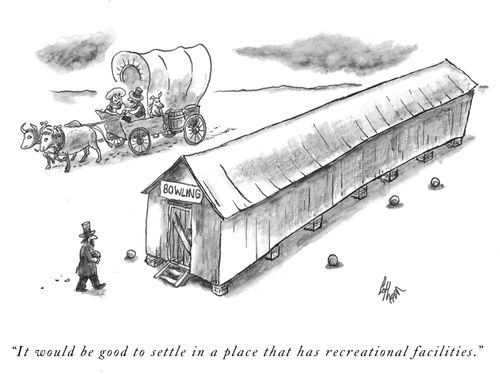 "It would be good to settle in a place that has recreational facilities."