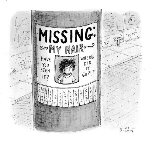 Missing my hair.