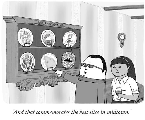 "That commemorates the best slice in midtown."