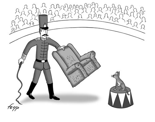 A cat tamer
