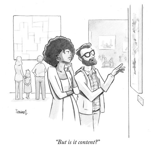 "But is it content?"