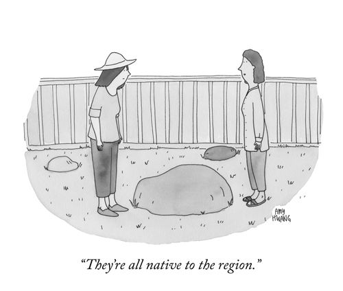 "They're all native to the region."