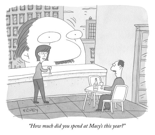 "How much did you spend at Macy's this year?